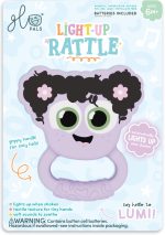 Glo Pals, Grzechotka - gryzak świecąca w ciemności, aktywowana ruchem - Lumi