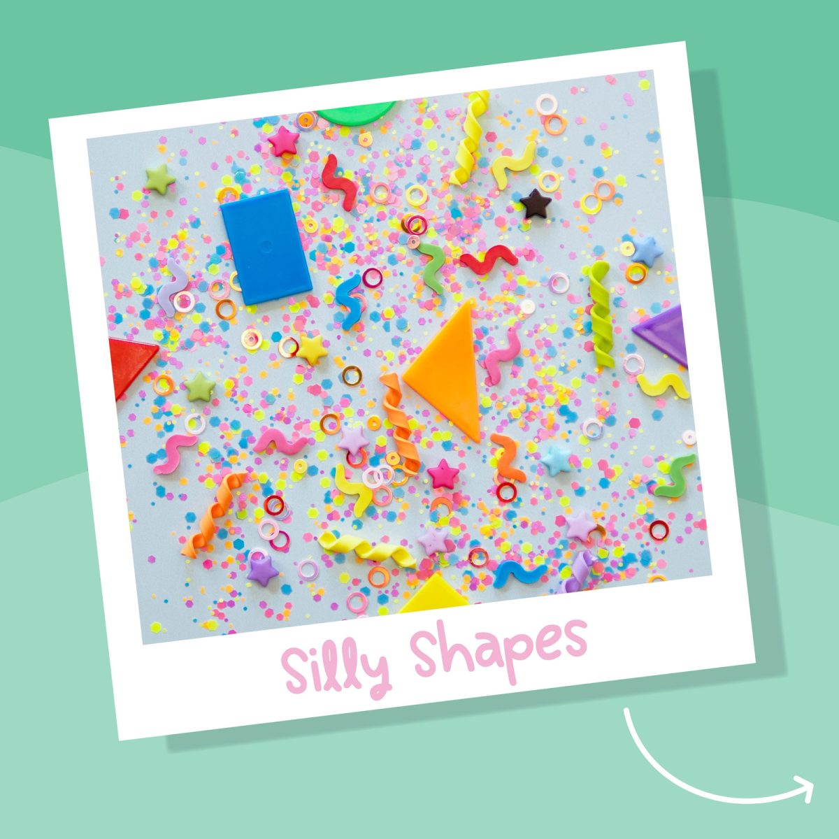 Glo Pals: KSZTAŁTY Fun Fillers - Wkład, figurki, brokaty i barwniki do słoików, zabaw sensorycznych - obrazek 4