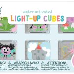 Glo Pals, Kostki sensoryczne świecące w wodzie 6 sztuk - Wróżki