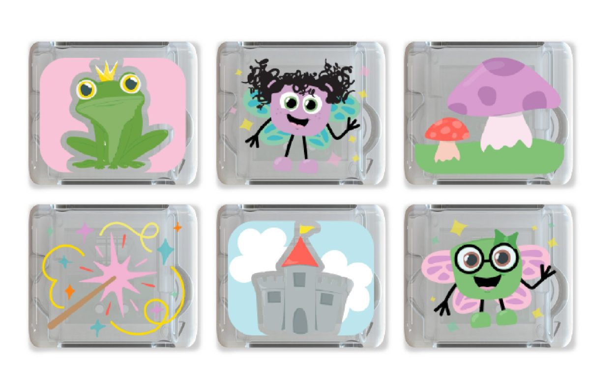 Glo Pals, Kostki sensoryczne świecące w wodzie 6 sztuk - Wróżki - obrazek 3