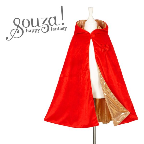 Souza! Kostium peleryna dwustronna Czerwony Kapturek 4-7 lat