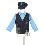 Souza! Kostium policjanta z czapką i akcesoriami 4-7 lat - obrazek 8