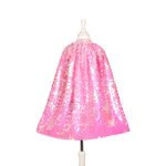 Souza! Kostium różowa peleryna z cekinami Laurence 5-7 lat - obrazek 3