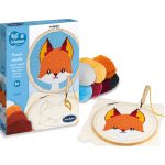 SentoSphere: zestaw kreatywny Punch Needle Lisek 6+ - obrazek 2