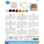 SentoSphere: zestaw kreatywny Punch Needle Lisek 6+ - obrazek 3