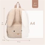 KIDZROOM: Plecak dla dzieci Comfort Friends beige - obrazek 7