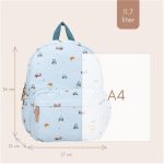 KIDZROOM: Plecak dla dzieci L Little Story Blue - obrazek 3