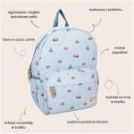 KIDZROOM: Plecak dla dzieci L Little Story Blue - obrazek 2
