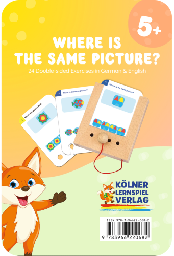 WiemTo: Znajdź Taki Sam Obrazek - Zestaw 24 kart edukacyjnych 5+