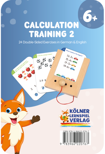 WiemTo: Ćwiczenia z Liczenia - Zestaw 24 kart edukacyjnych 6+