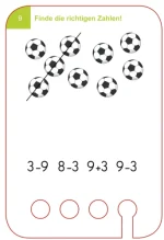 WiemTo: Ćwiczenia z Liczenia - Zestaw 24 kart edukacyjnych 6+ - obrazek 2