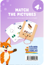 WiemTo: Dopasuj Obrazki - Zestaw 24 kart edukacyjnych 4+