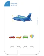 WiemTo: Rozpoznawanie Pojazdów - Zestaw 24 dwustronnych kart edukacyjnych 2+ - obrazek 3