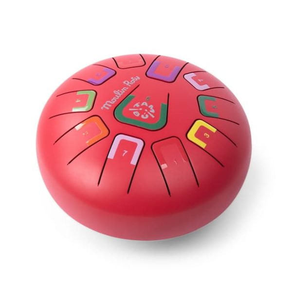 Moulin Roty: Bębenek językowy duży LES POPIPOP 3+