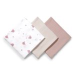 Babyono: Pieluszki muślinowe marszczone, super miękkie - szare - obrazek 5