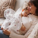 Babyono: Pieluszki muślinowe marszczone, super miękkie - szare - obrazek 3