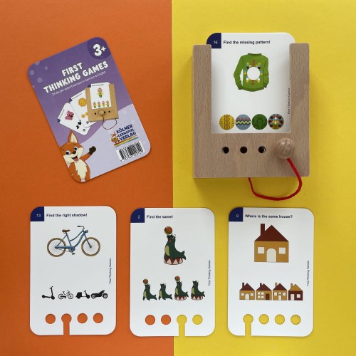 WiemTo: PAKIET Startowy - Pudełko + Zestaw 24 Kart dla dzieci 3+