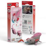 Eugy: Aksolotl  - Eko Układanka 3D do sklejenia - obrazek 2