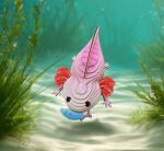 Eugy: Aksolotl  - Eko Układanka 3D do sklejenia - obrazek 3