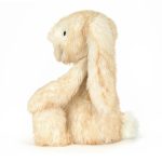 JellyCat: Króliczek Luxe Kremowy 51 cm Springlowe - obrazek 5