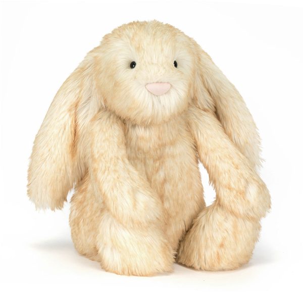 JellyCat: Króliczek Luxe Kremowy 51 cm Springlowe