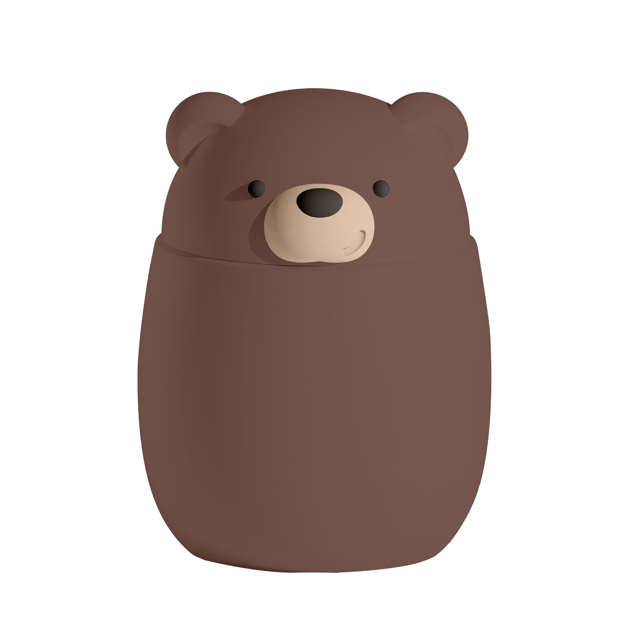 FC43BRO Asobu: pojemnik termiczny na żywność 600 ml Bestie Brązowy Niedźwiedź - obrazek 1