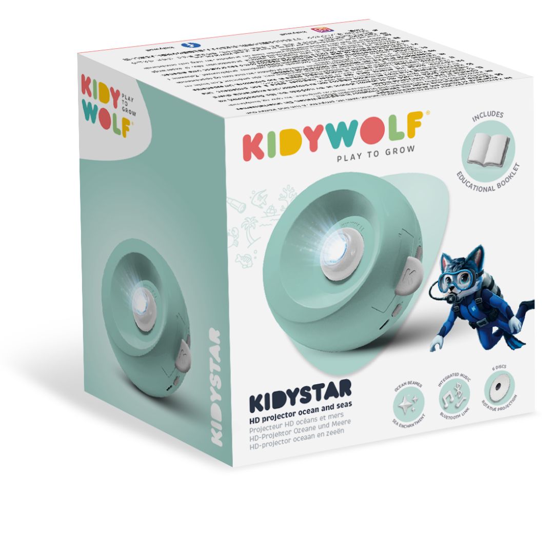 KidyStar - Oceany i morza Kidywolf: Kidystar projektor dla dzieci OCEAN - obrazek 1