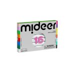 mideer: markery akrylowe dwustronne 2w1 mideer - 16 kolorów