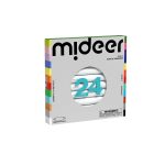 mideer: markery akrylowe dwustronne 2w1 mideer - 24 kolory