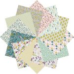 Clairefontaine: Papier Origami Wzory ze Złotym 12x12cm - obrazek 2