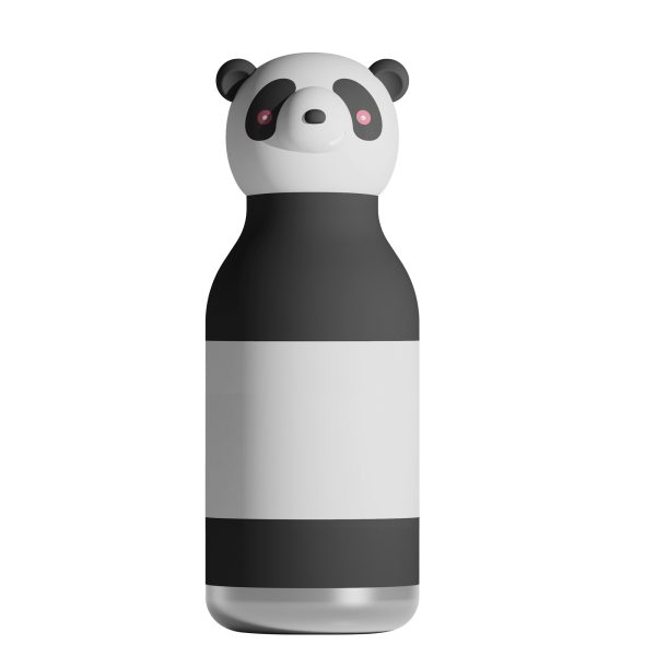 Asobu: butelka termiczna ze słomką 460 ml Bestie Panda