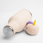 Asobu: butelka termiczna ze słomką 460 ml Bestie Jednorożec - obrazek 2