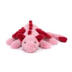 JellyCat: Smok Różowy 50 cm HEART DRAGON - obrazek 3