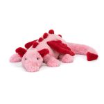 JellyCat: Smok Różowy 50 cm HEART DRAGON