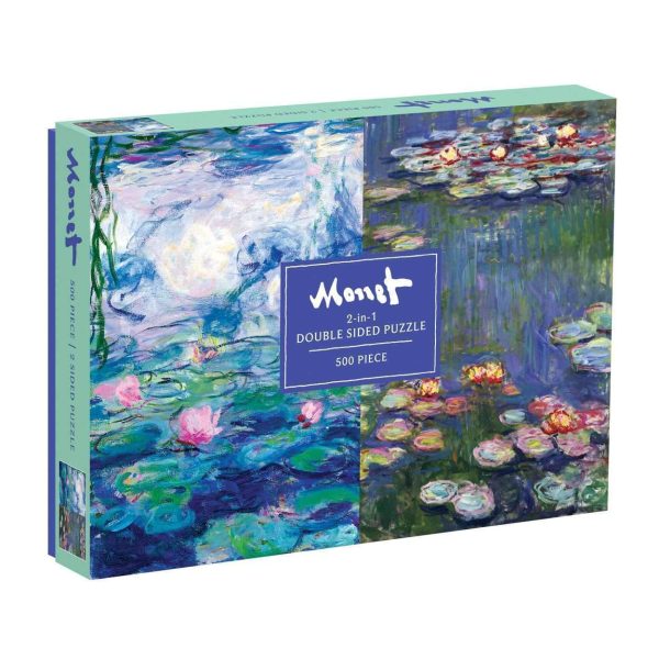 Galison: puzzle dwustronne Monet 500 elementów