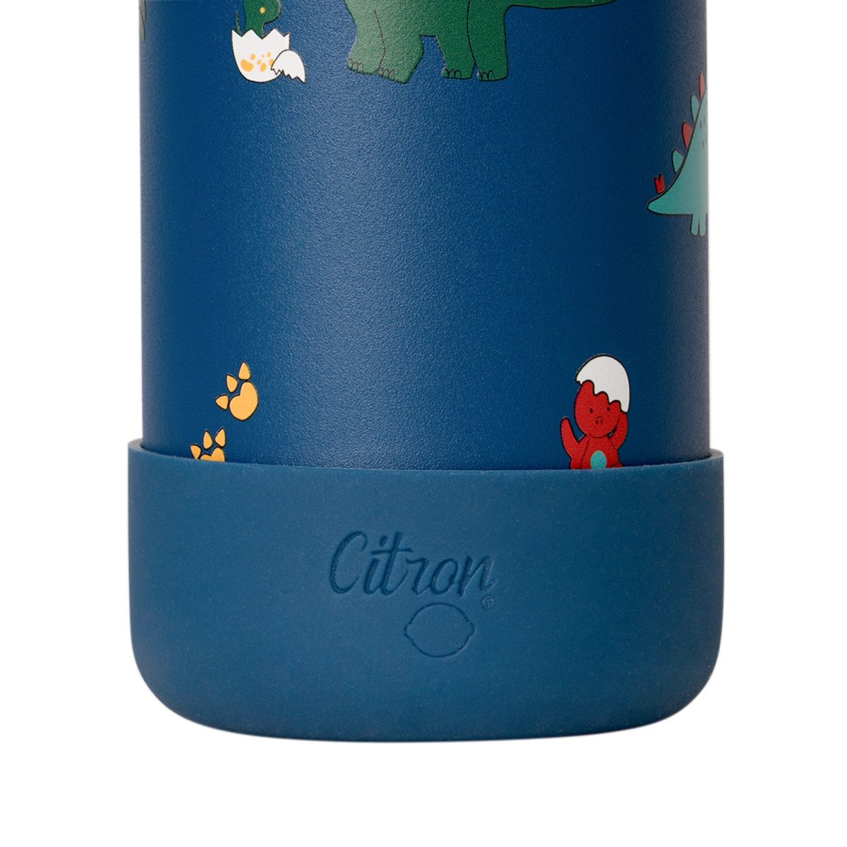 Citron: Butelka Termiczna ze Stali Nierdzewnej 250ml - Blue Dino - obrazek 5