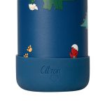 Citron: Butelka Termiczna ze Stali Nierdzewnej 250ml - Blue Dino - obrazek 5