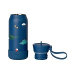 Citron: Butelka Termiczna ze Stali Nierdzewnej 250ml - Blue Dino - obrazek 3