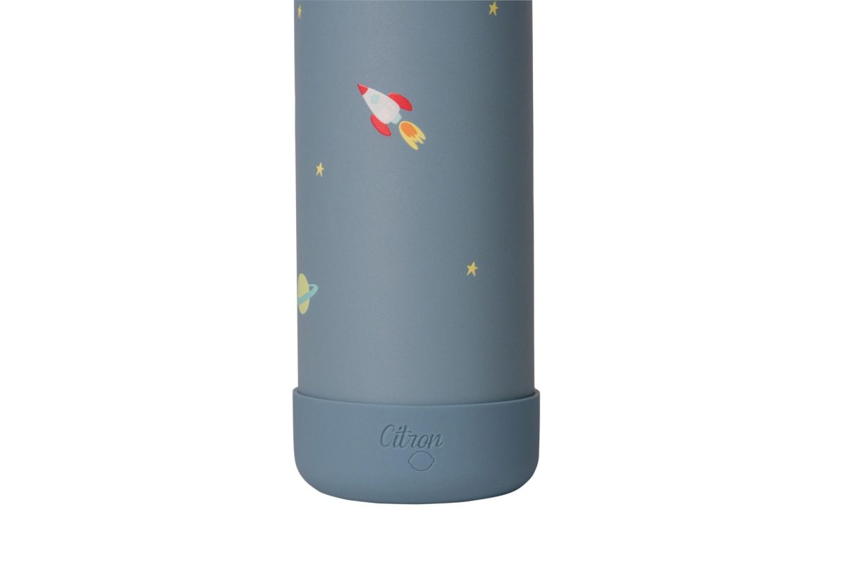 Citron: Butelka Termiczna ze Stali Nierdzewnej 500ml - Spaceship Dusty Blue - obrazek 3