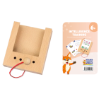 WiemTo: Drewniane Pudeło z Otworami do kart