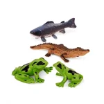 Terra by Battat: Zestaw 8 figurek w tubie - Zwierzęta RZECZNE - obrazek 3