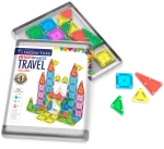 MAGNA-TILES: klocki magnetyczne Travel microMAGS XL 55 el. - obrazek 2