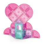 MAGNA-TILES: klocki magnetyczne microMAGS Heart to Heart Travel 26 el. - obrazek 5