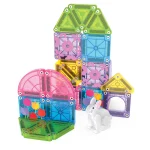 MAGNA-TILES: klocki magnetyczne microMAGS Spring Garden Travel 24 el. - obrazek 4