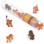Terra by Battat: Figurki zwierząt w TUBIE - MŁODE dzikich zwierząt 8 EL. - obrazek 2