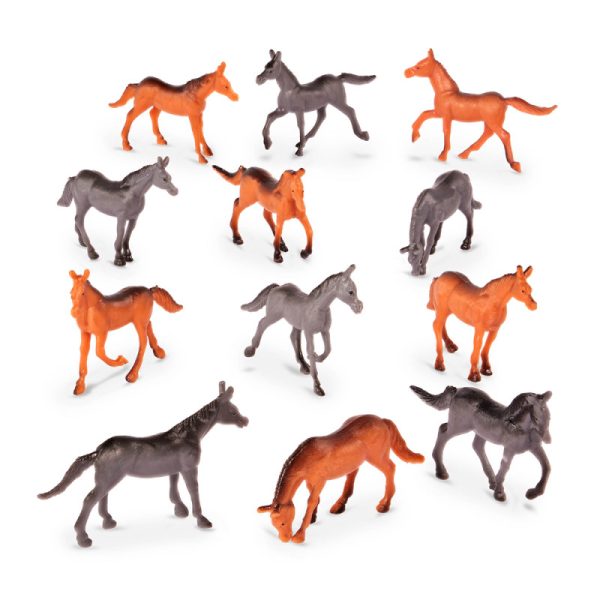 Terra by Battat: Zestaw 16 figurek w tubie - KONIE