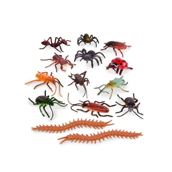 Terra by Battat: Zestaw 14 figurek w tubie - OWADY