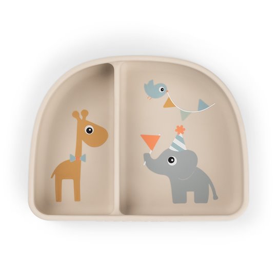 Done by Deer Talerzyk z Przyssawką Celebration Sand