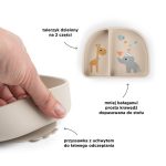 Done by Deer Talerzyk z Przyssawką Celebration Sand - obrazek 3