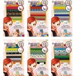 Buki: PROJEKTANTKA MODY - dodatkowe materiały do zestawu 5408